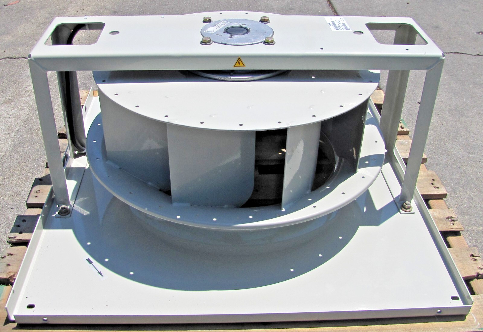 Siemens 1613 8532 10 Centrifugal Blower Fan 22″ Diameter 230/460V 3 Phase