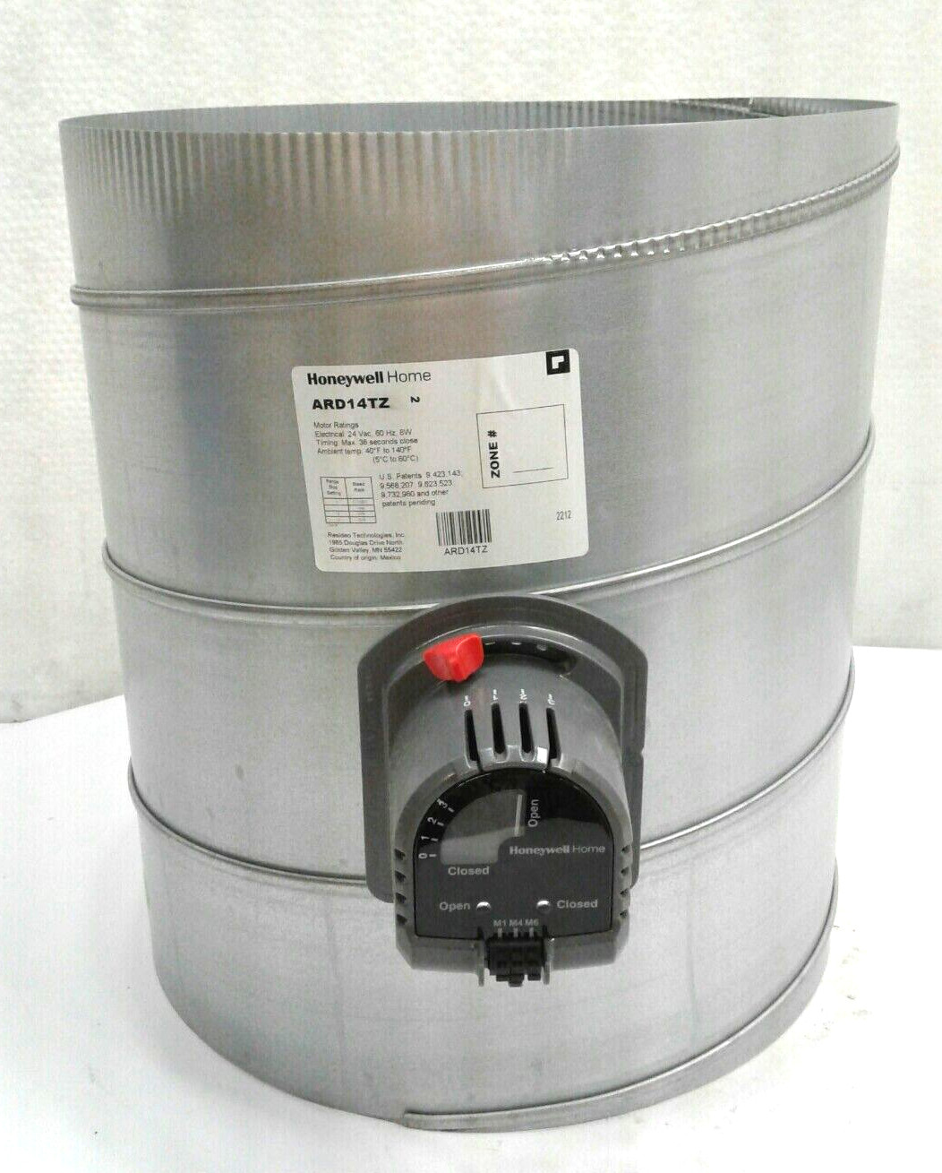 Honeywell Home ARD14TZ TrueZone ARD Damper 14″