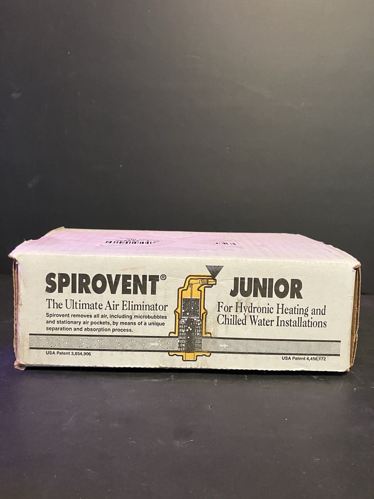 NOS Spirovent Junior 3/4″ Sweat Air Eliminator Spirotherm VJS075 Brass Hydronic