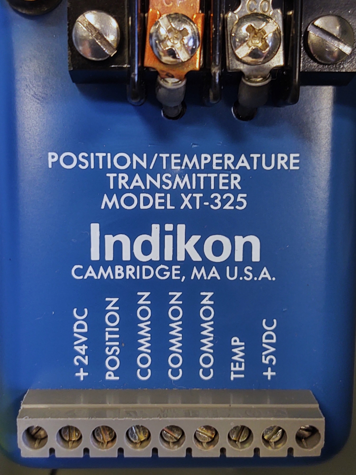 York XT-325 INDIKON Position/Temperature Sensor in NEMA 12 Enclosure (A604CH