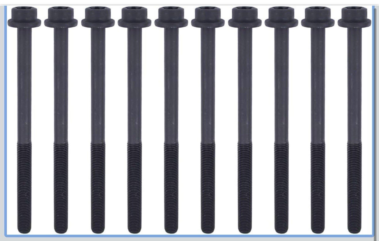 Head Bolts Kit For Ford Focus Escape Ranger Transit Connect CMax Mazda…