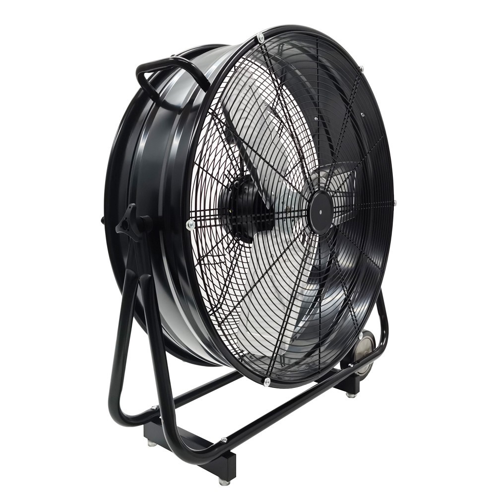 24 Inch Industrial Blower Exhaust Fan 360° Rotaty Two Levels to Adjust the Blowe