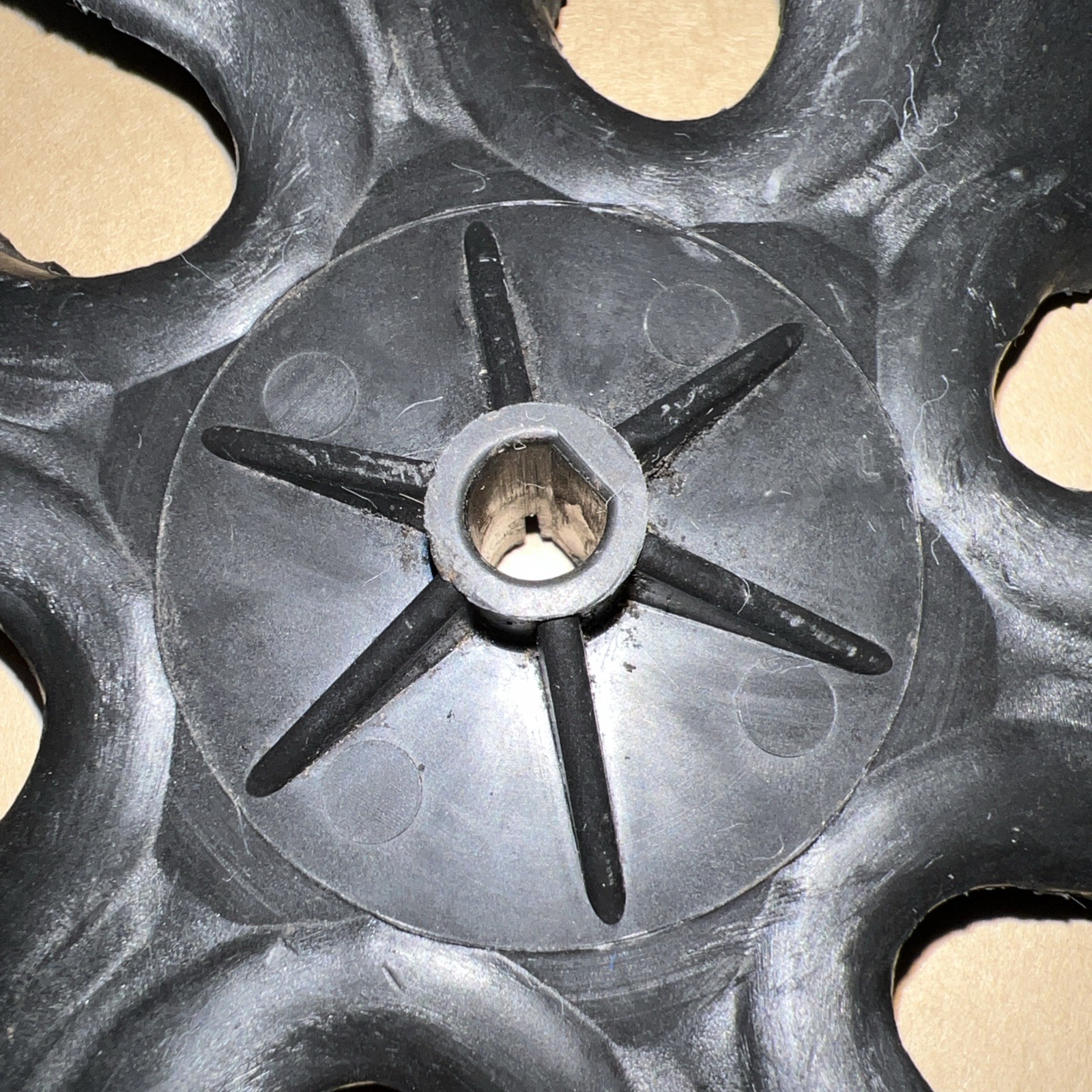 ROOM AIR CONDITIONER FAN BLOWER WHEEL 6 BLADES O.D. 11-1/8″