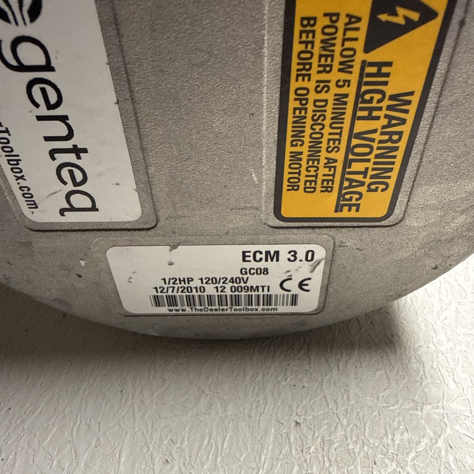 GE Genteq ECM 1/2 HP Blower Motor 5SME39HXL3006A for HD44RE122, HK44EA123