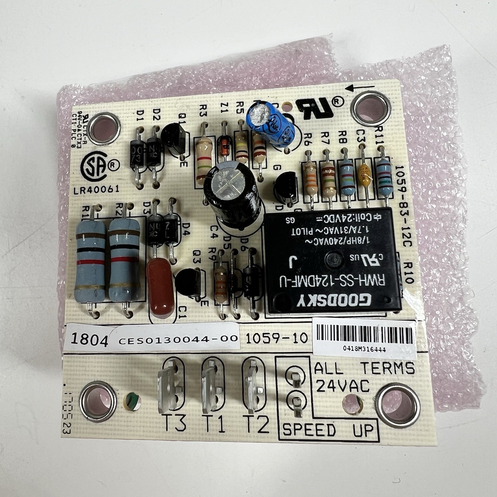 Carrier HN67ZZ001 Genuine OEM Time Delay Relay Circuit Control Board New In Box