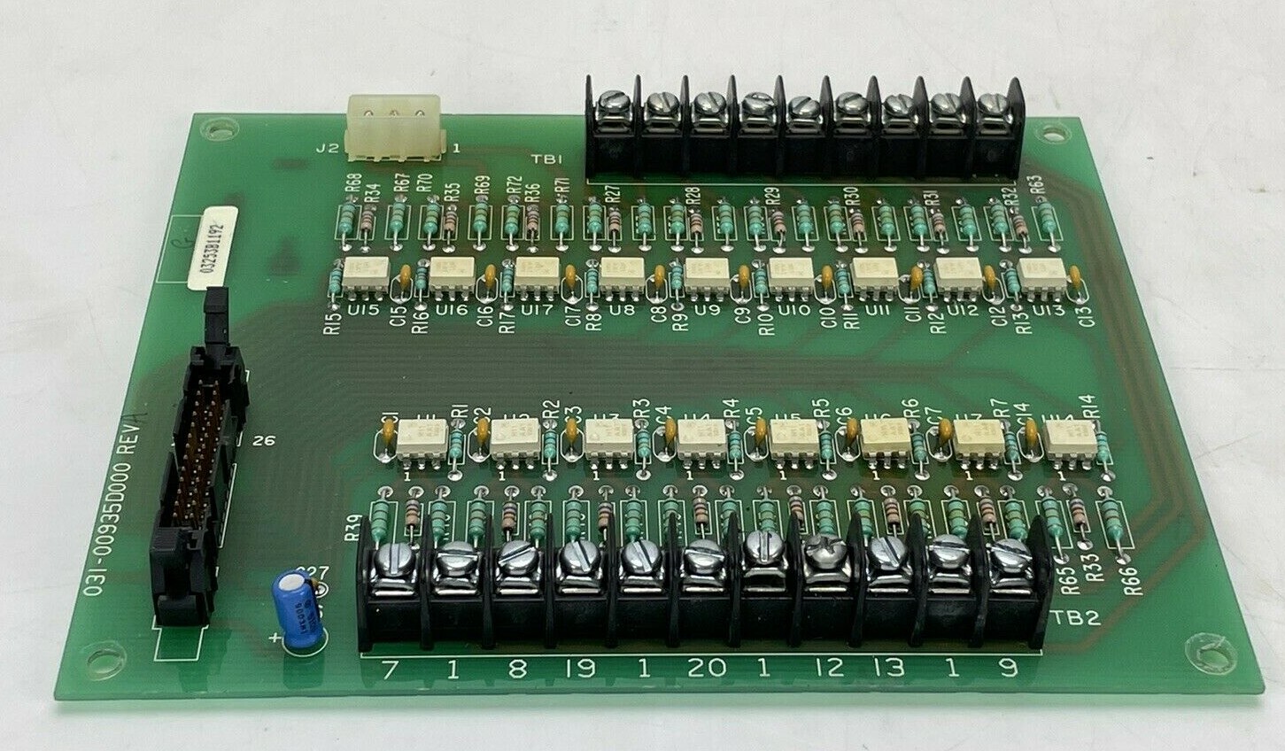 YORK CHILLER INTERFACE CIRCUIT BOARD 031-00935D000 *WARRANTY*