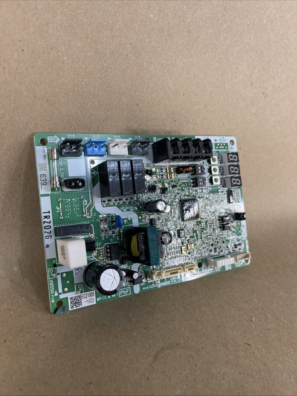 TESTED Daikin EC21006 Control Circuit Board TR218Y X855A (A2)