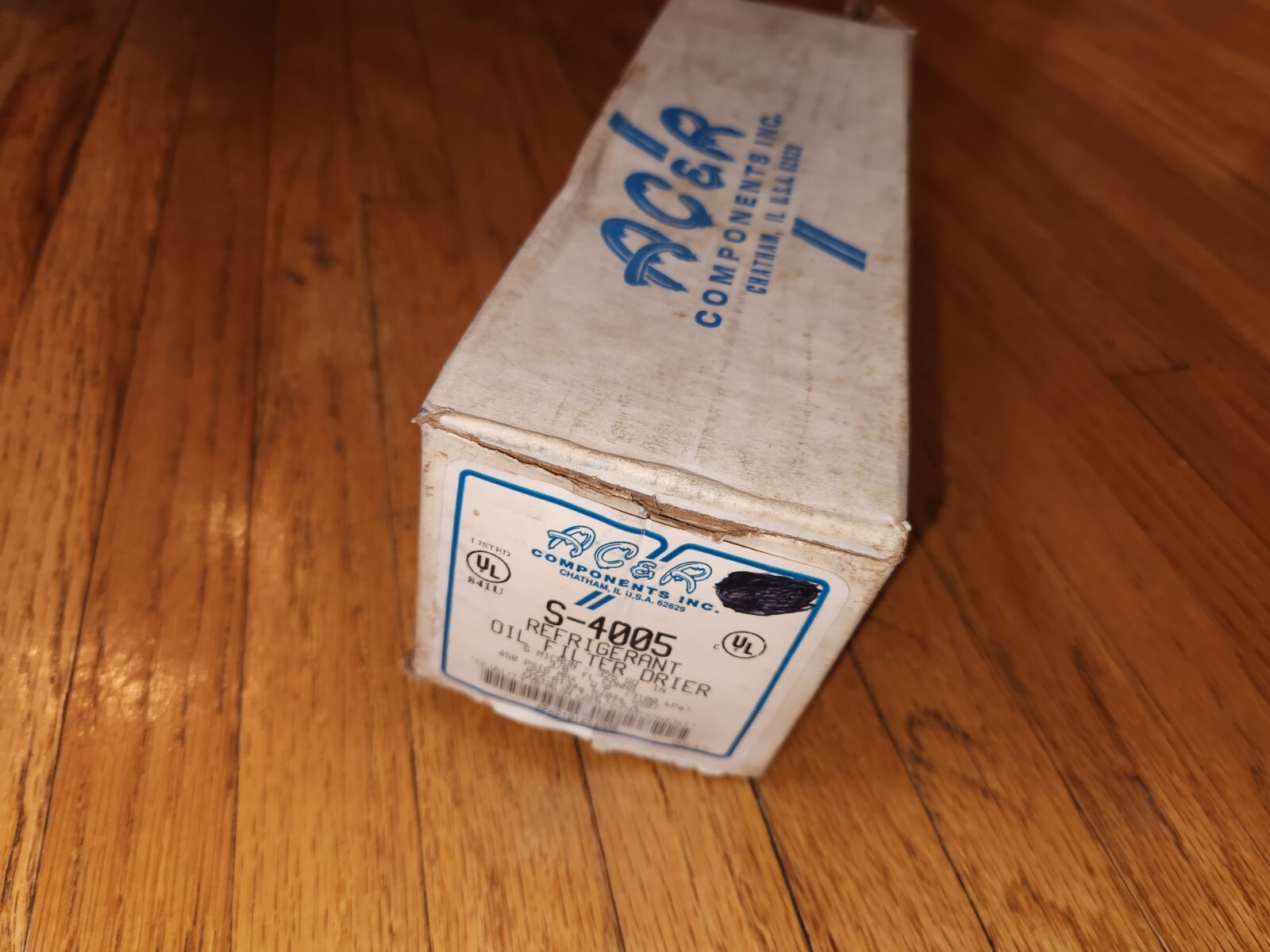 New AC&R S-4005 6 Micron refrigerant Oil Filter Drier 3/8″ Flare