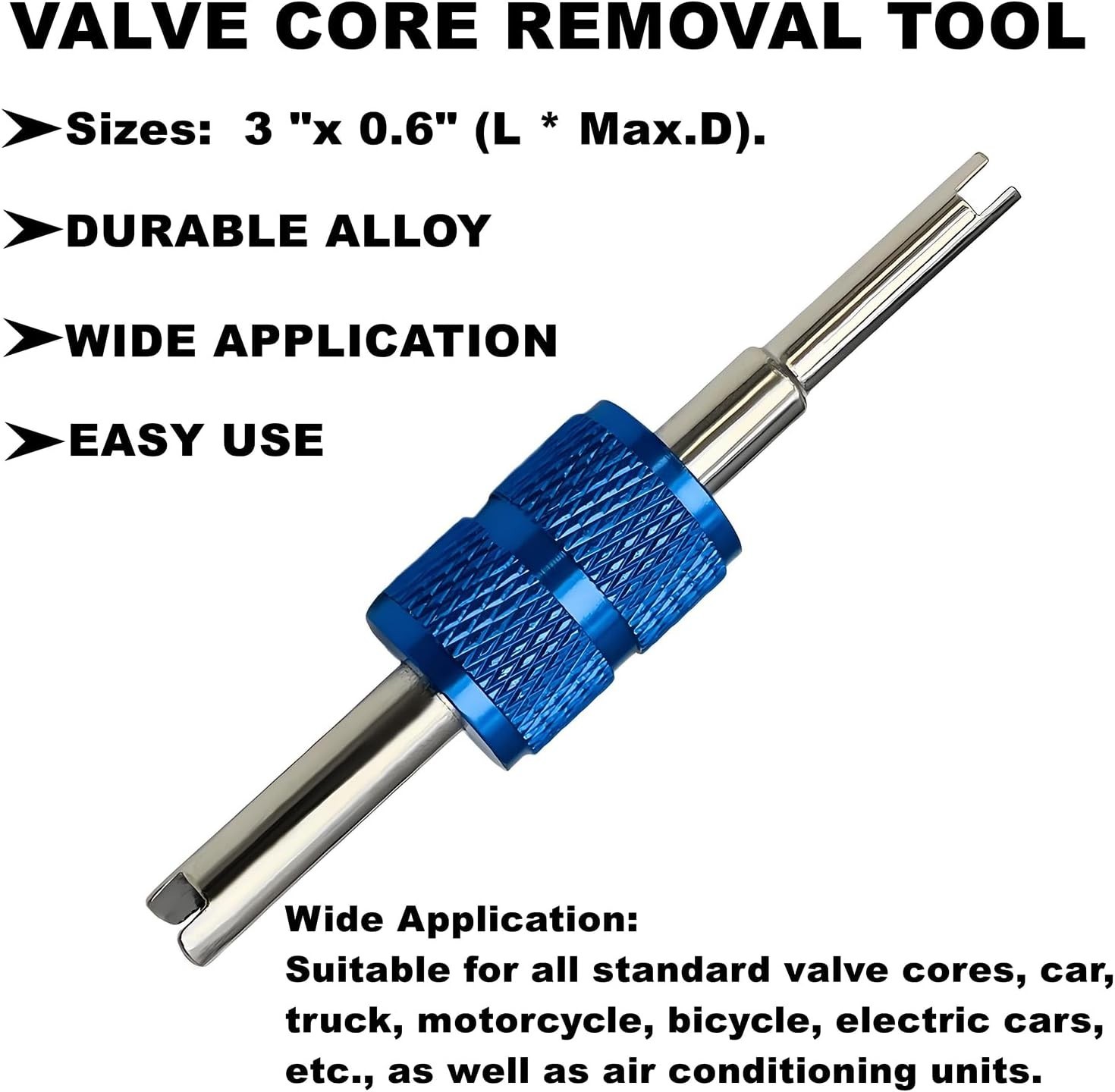 Air Conditioning Valve Core A/C R12 R134A Refrigeration Schrader Valve Cores for