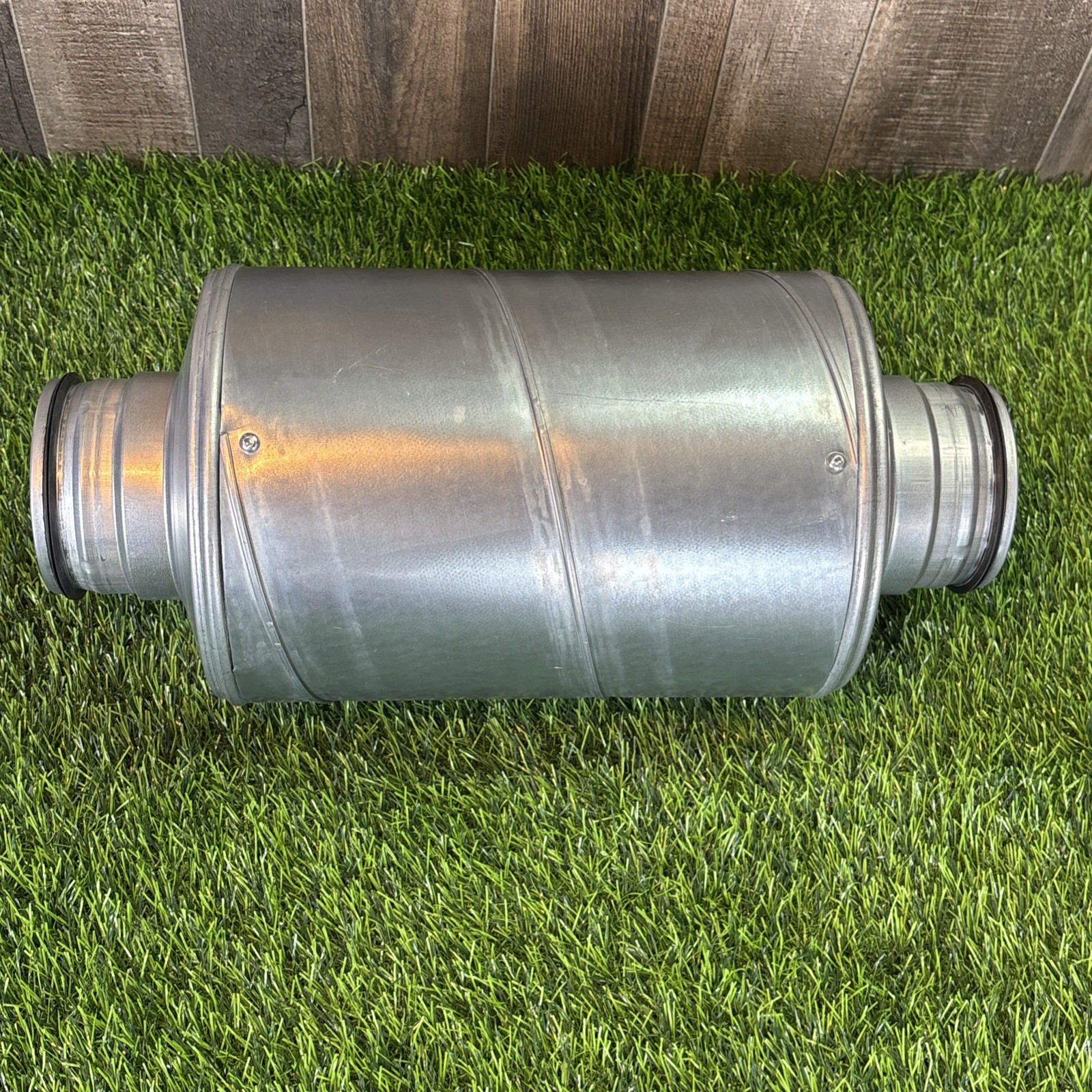 REPA Market Round Vent Noise Reducer HVAC Duct Silencer Open Box New