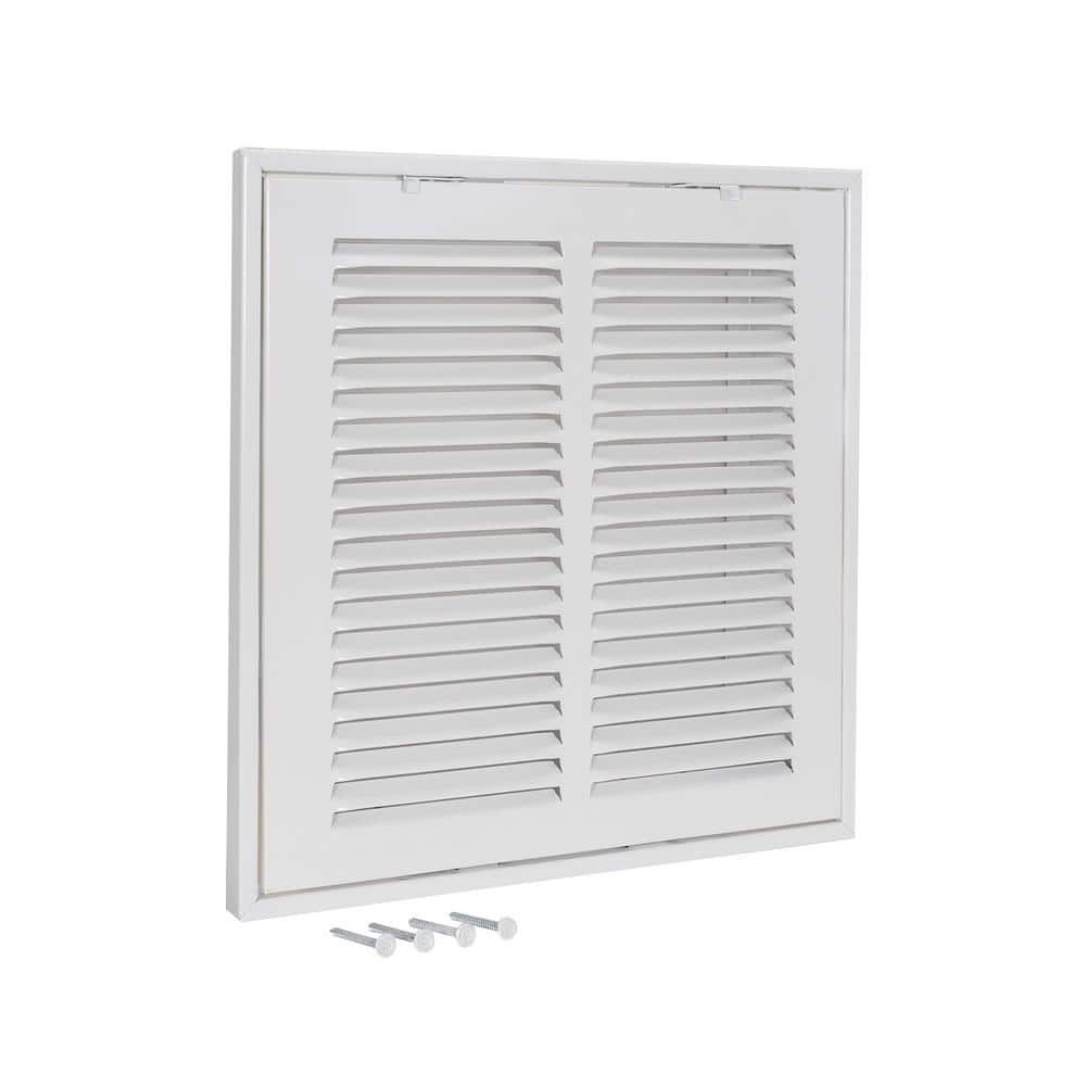 14 in. x 14 in. Steel Return Air Filter Grille for Wall or Ceiling Openings