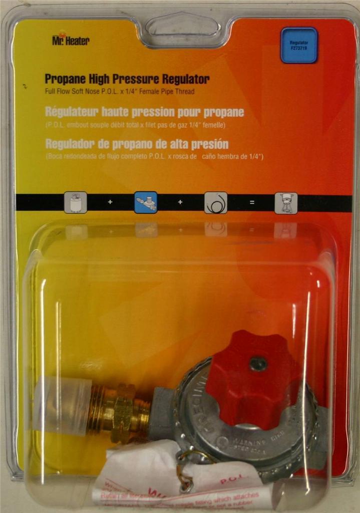 HIGH PRESSURE PROPANE REGULATOR – 1-20 PSI – NEW