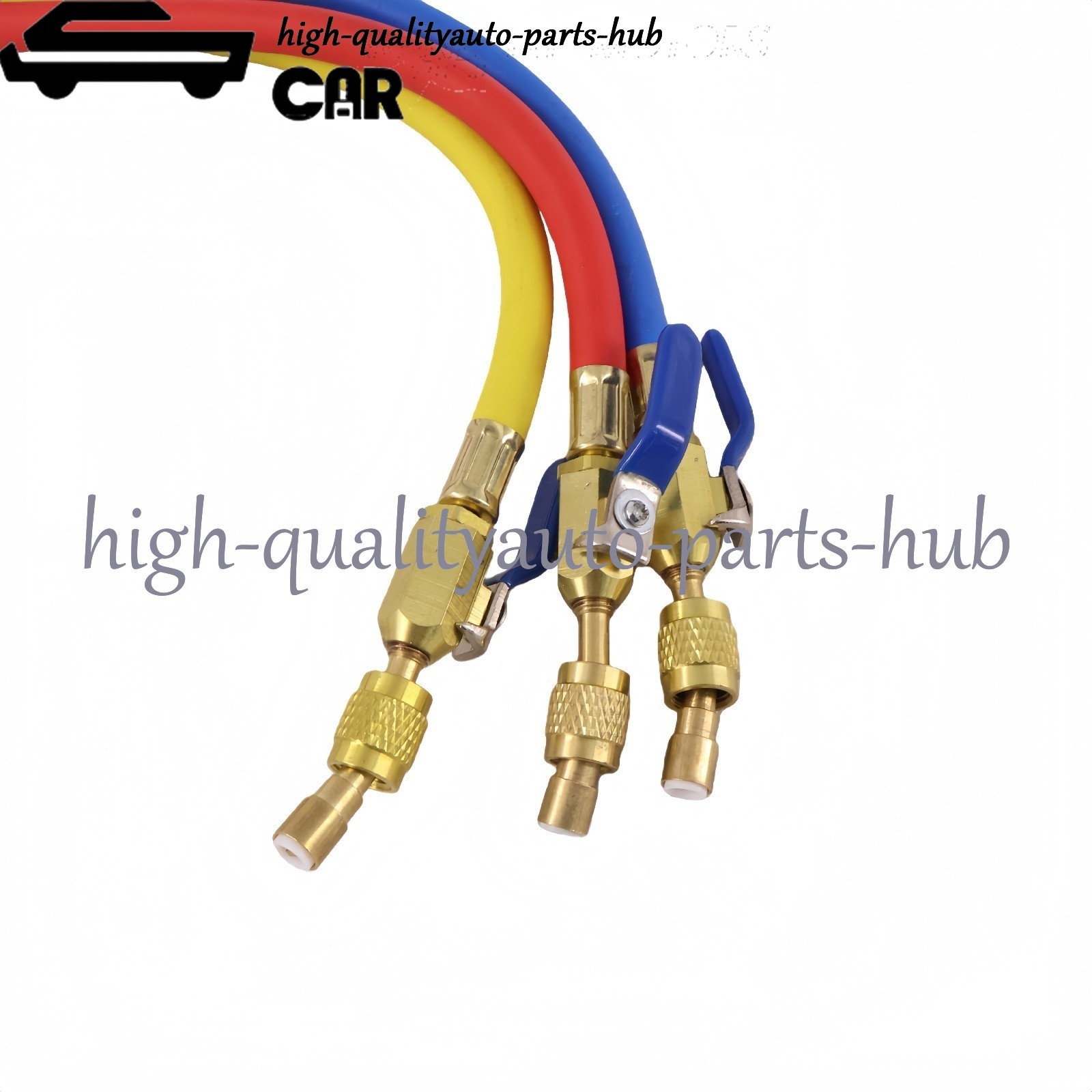 3Pack 29986 Plus II 1/4″ Hose with Compact Ball Valve 72″ for R-410A Refrige US