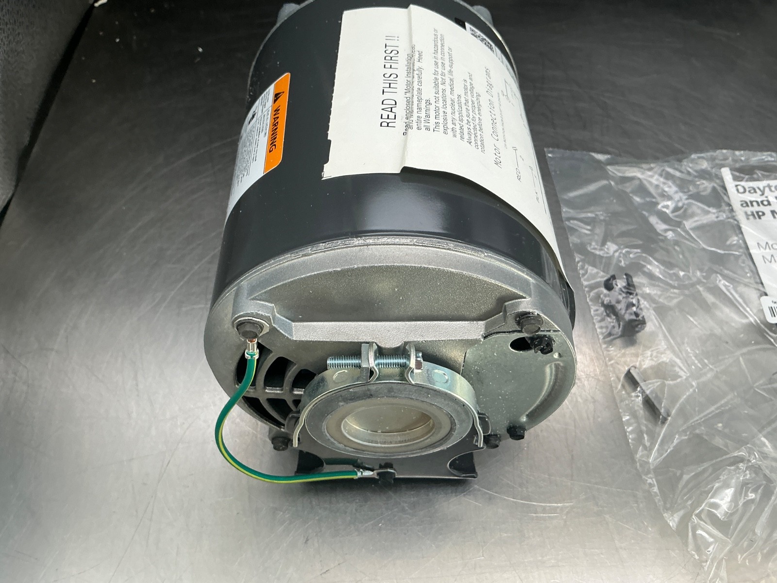 Dayton 3K772BG Belt Drive Fan and Blower Motor 1/2hp, 1725rpm
