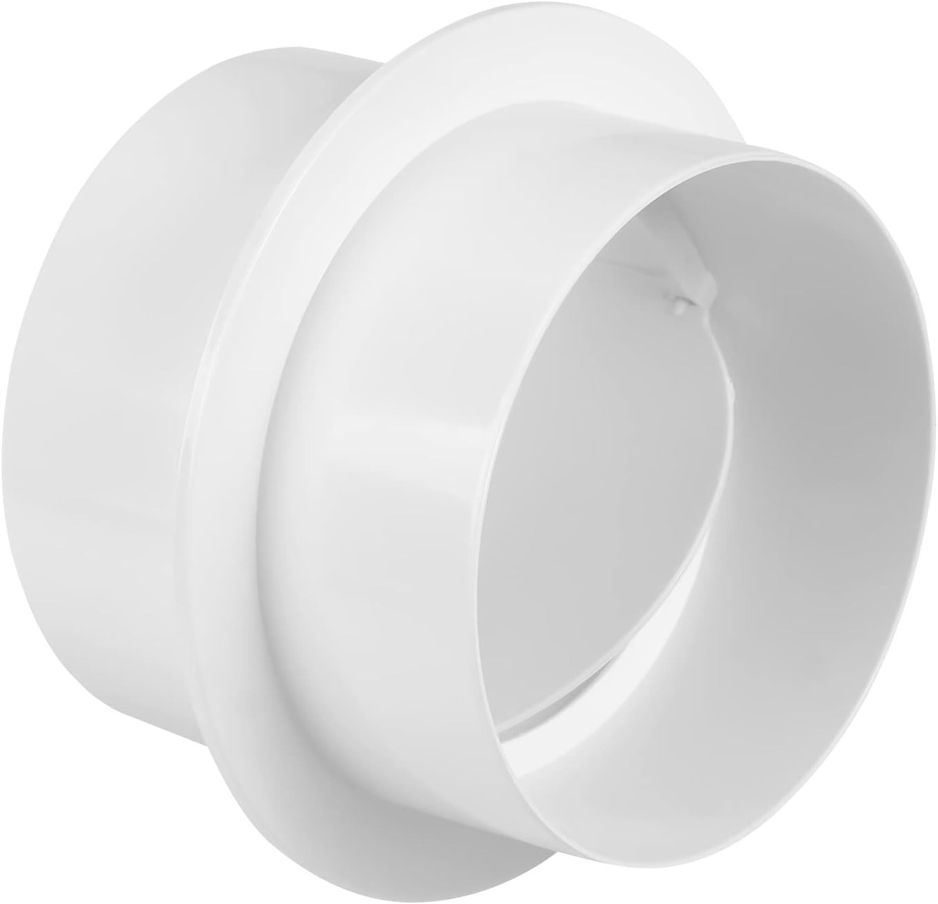 Inline Extractor Fan Vent Shutter 4 Inch Back Draught Damper Leak-Proof