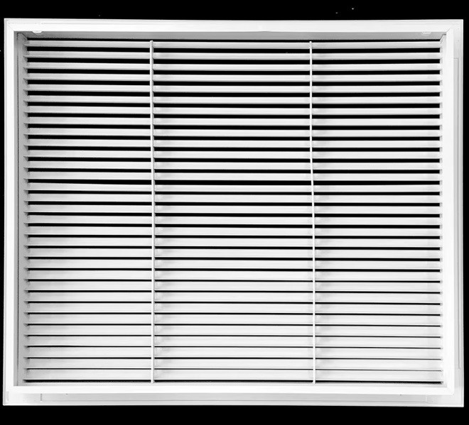NIB! HVAC Premium Aluminum Return Air Filter Grille White 14×25” RFG1425AL-FNSKU