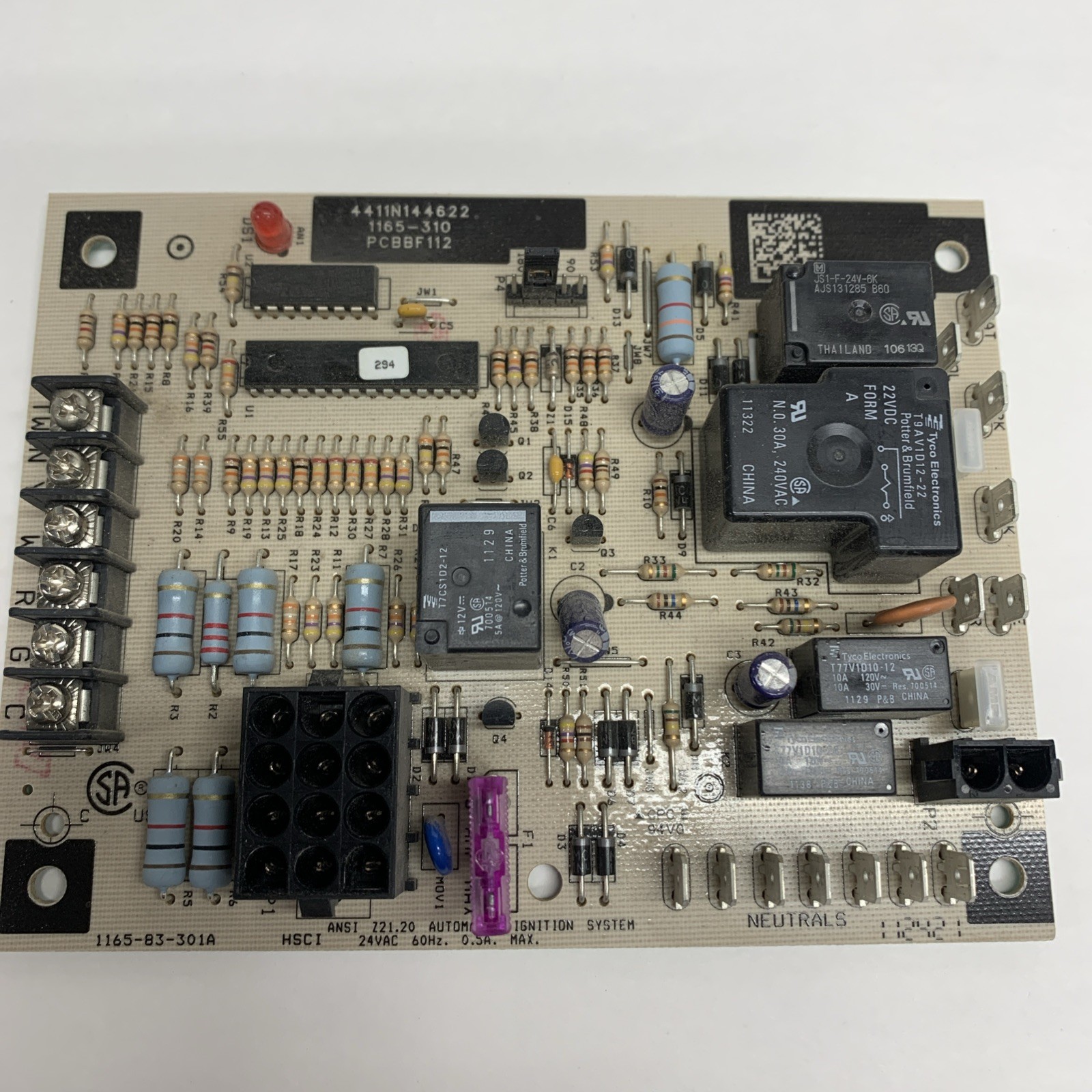 Goodman Amana 1165-310 Furnace Control Circuit Board PCBBF112