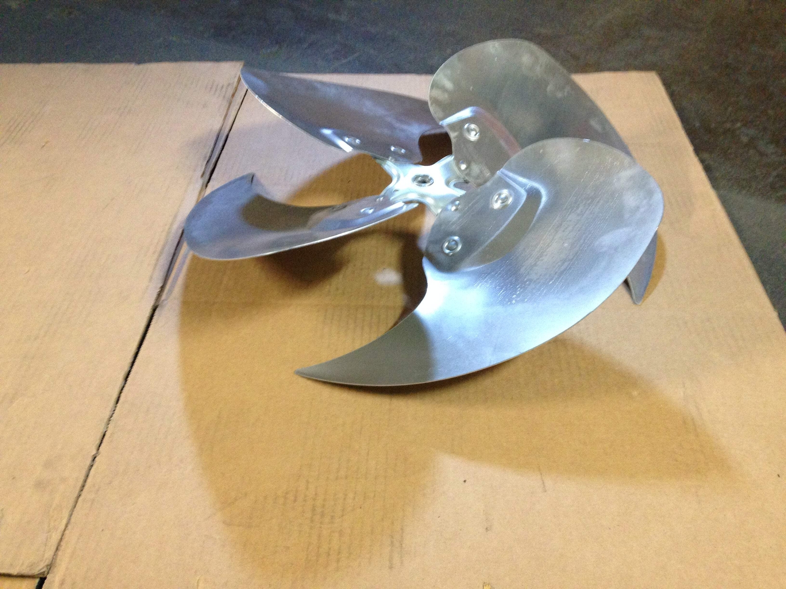 NORTEK 1014396R REPLACEMENT FAN BLADE, 4B, 20D, 28P, SB, CW, 1/2 207552