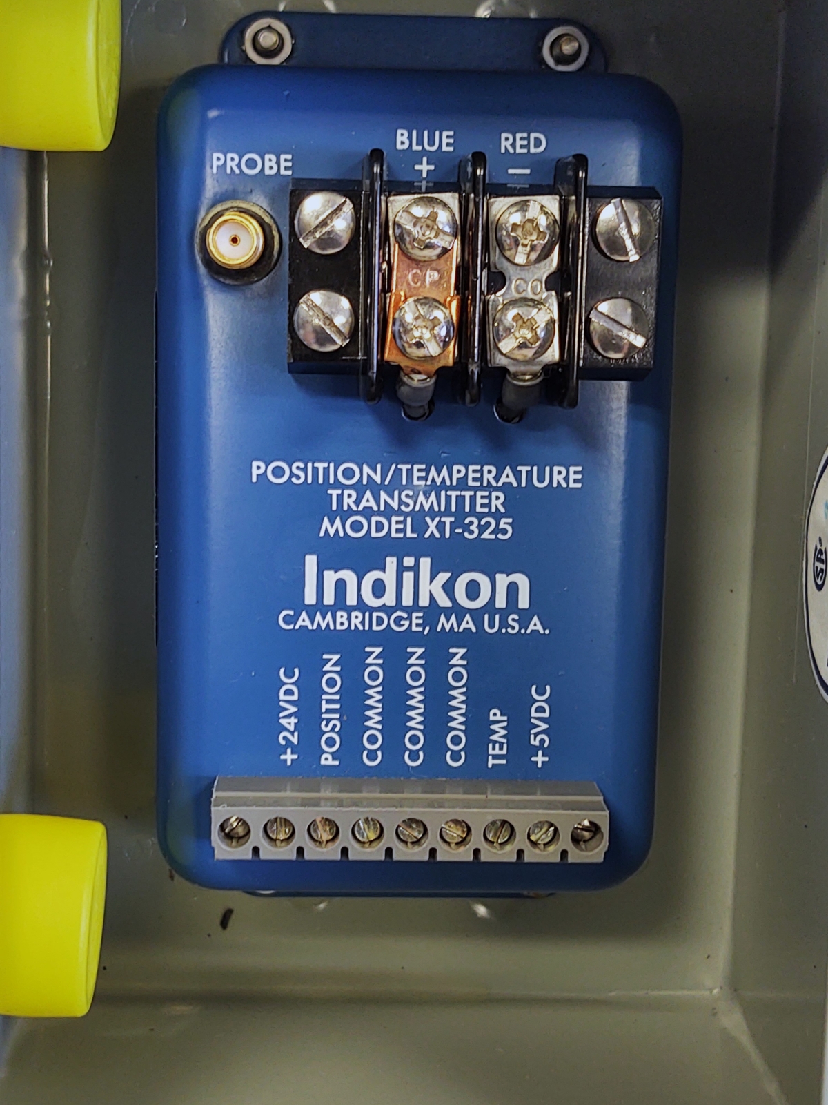 York XT-325 INDIKON Position/Temperature Sensor in NEMA 12 Enclosure (A604CH