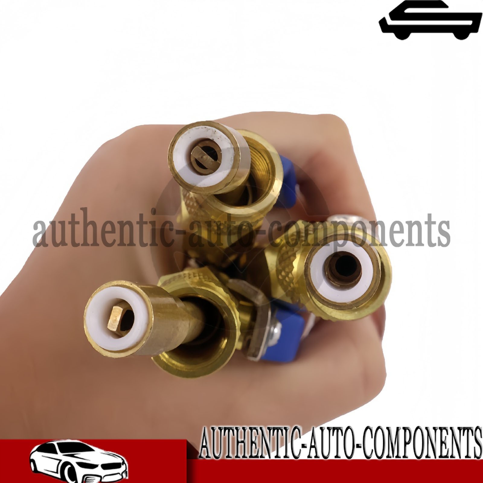 For Yellow Jacket Plus II 1/4″ Charging Hose Set 72″ Compact Ball (Pack of 3)