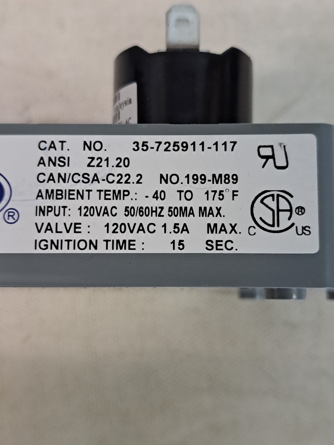 FENWAL 35-725911-117 Direct Spark Ignition Control NEW, no box