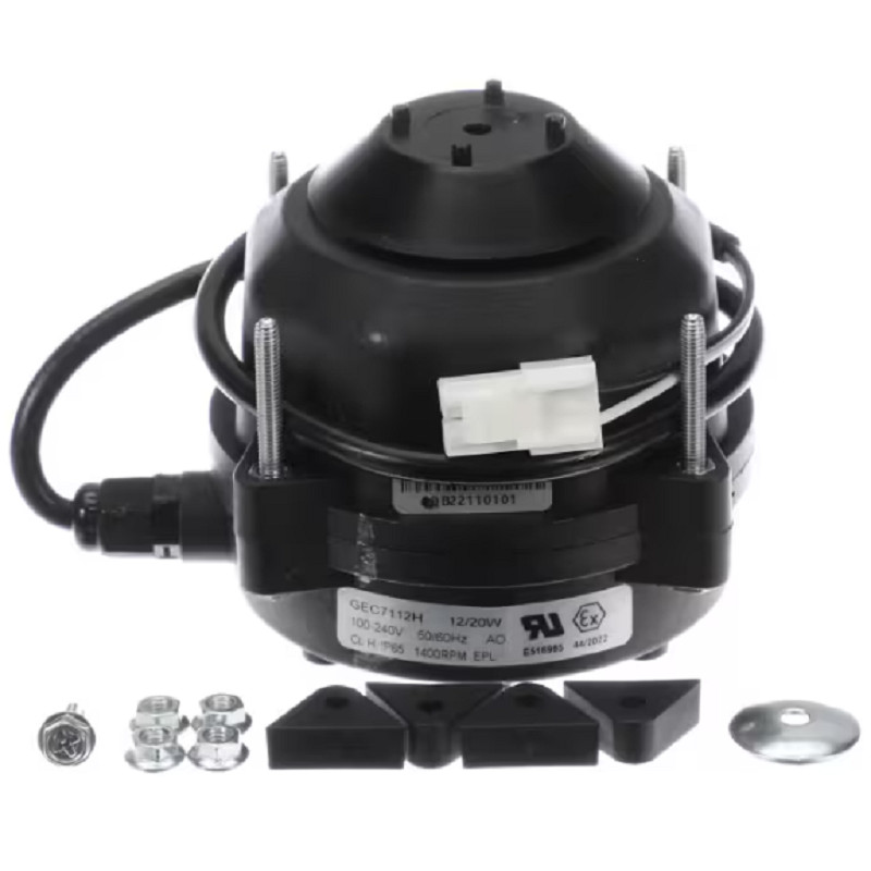 Criotec GEC7112H E516965 Saiwei Evaporator Motor 100-240V 12/20W 1400 RPM IP65