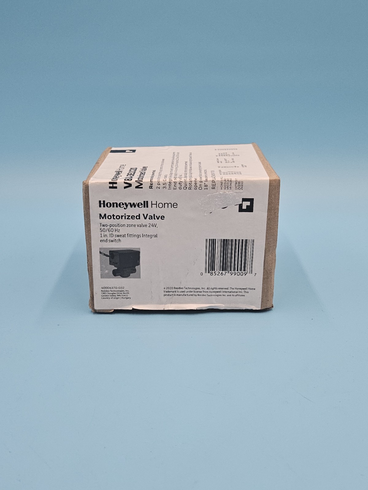 Honeywell V8043E1020 Zone Valve 1″ Sweat 24V 50/60Hz