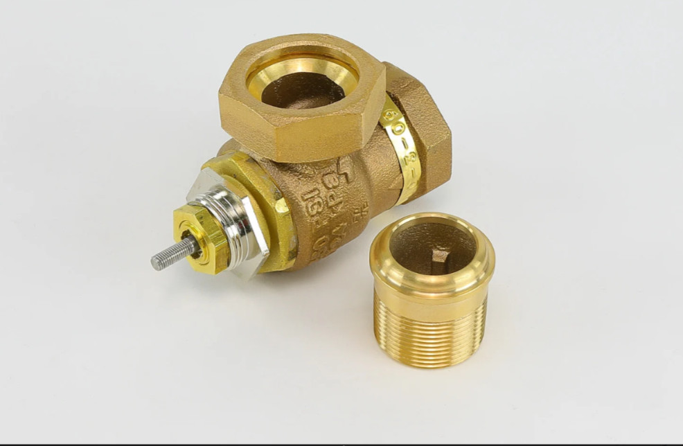 Schneider (Barber-Colman) VB-7211-0-3-9 1-1/4″ Globe Valve Cv22 Bronze/Brass USA