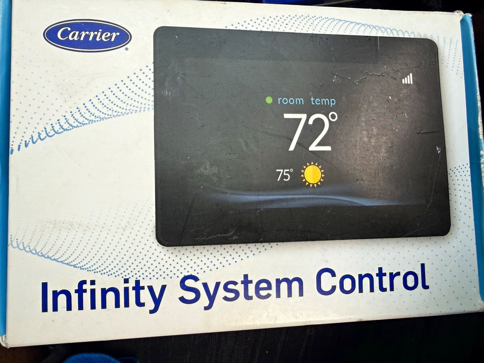 Carrier Infinity System Control Touchscreen Thermostat Programmable Alexa