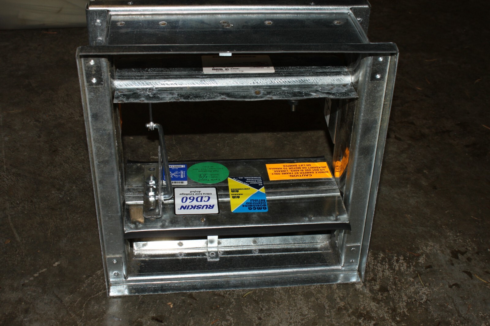 Ruskin CD60 12″x12″ Control Damper Vent