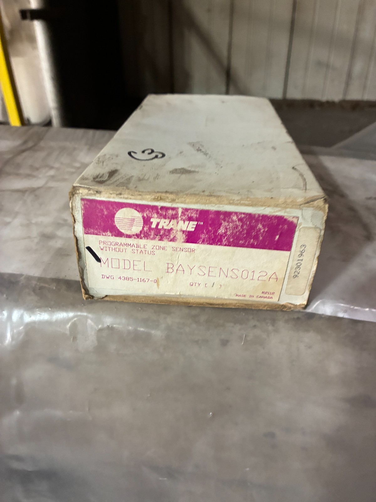 Trane Programmable Zone Sensor W/O Status BAYSENS012A OEM