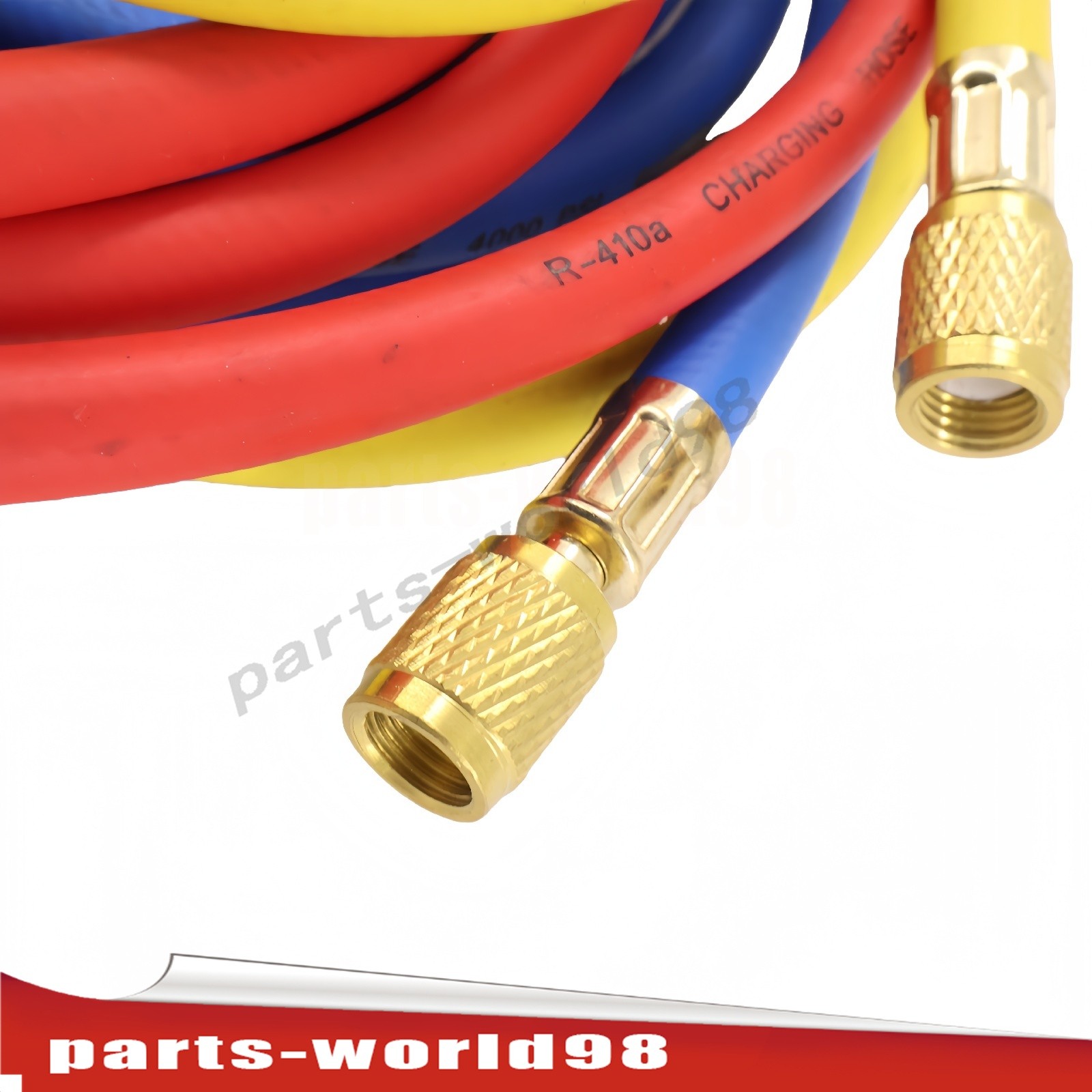 For Yellow Jacket Plus II 72″ Charging Hose Set 1/4″ HVAC AC Refrigerant Hoses