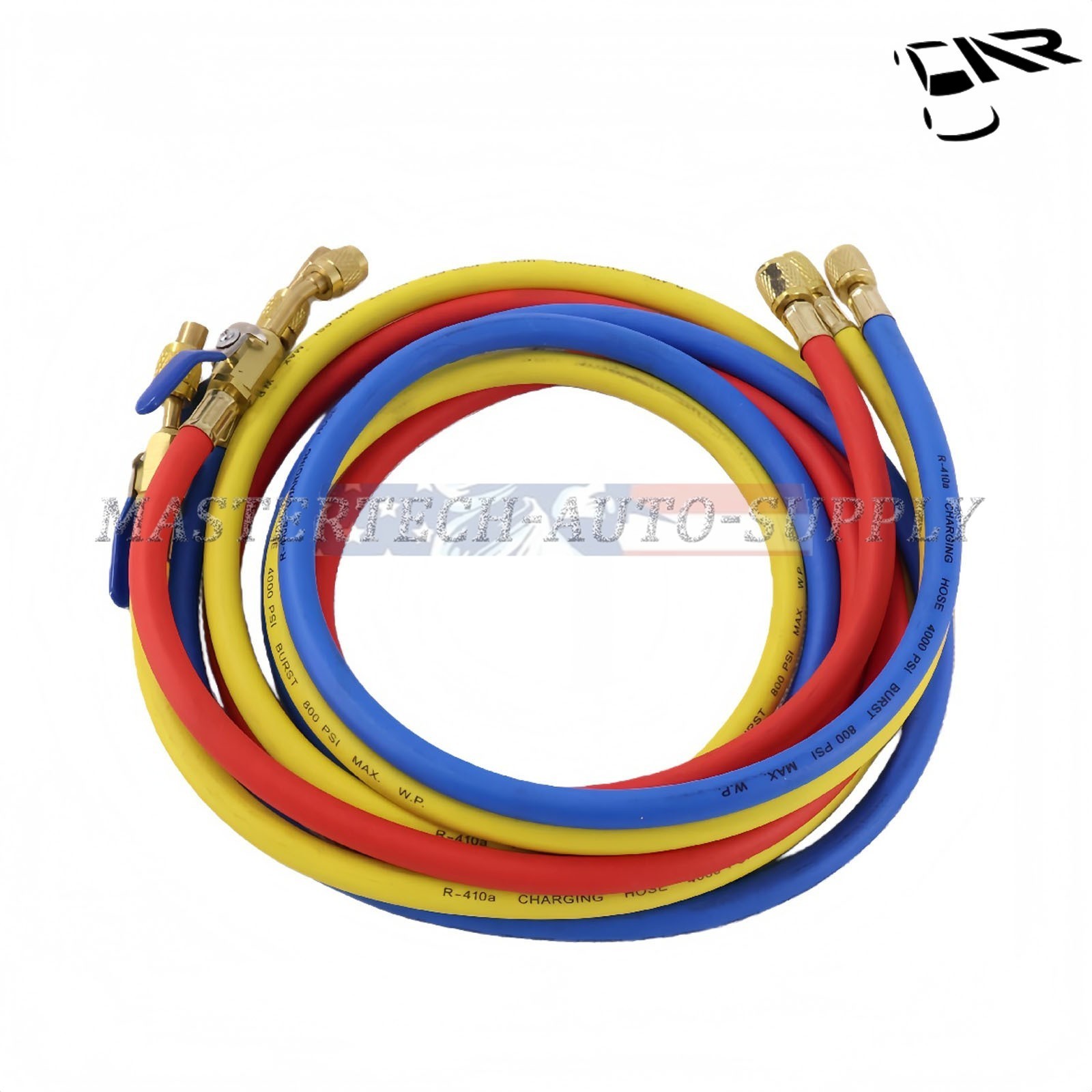 NEW 3Pack 29986 Plus II 1/4″ Hose with Compact Ball Valve 72″ for R-410A Refrige