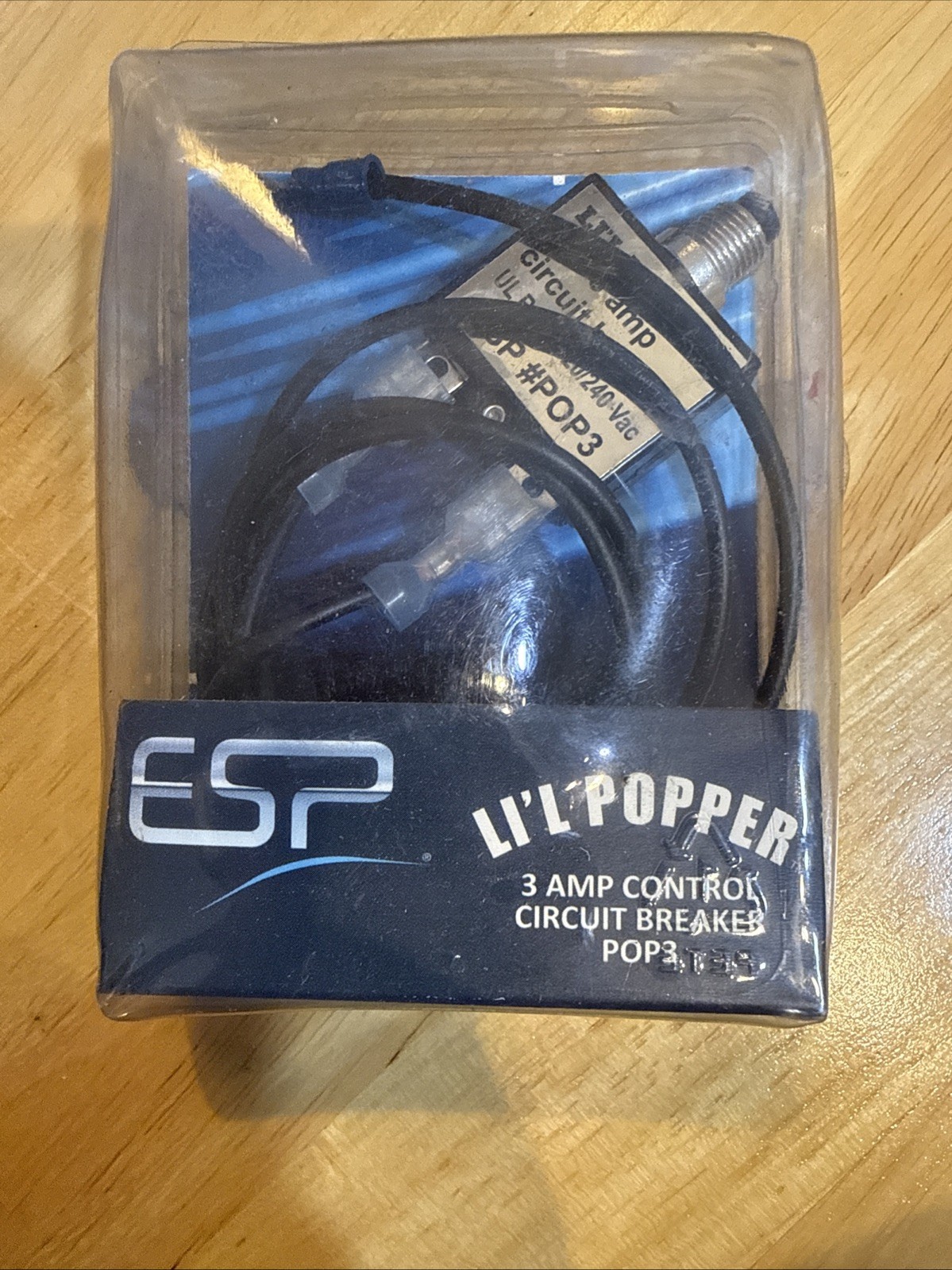 ESP G33-039 POP3 Li’L Popper Control Circuit Breaker; 3 Amp F/Ship