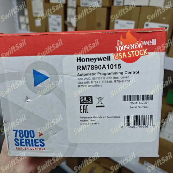 Honeywell RM7890A1015 120VAC Intermittent Pilot Burner Safety Programmer