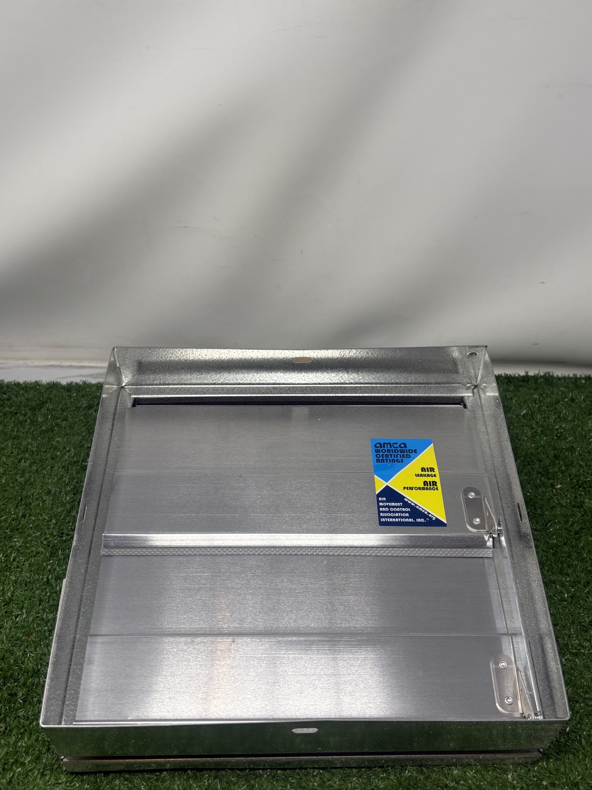 AMCA Certified HVAC Damper BD-100 10×10 Galvanized Steel Air Flow Control