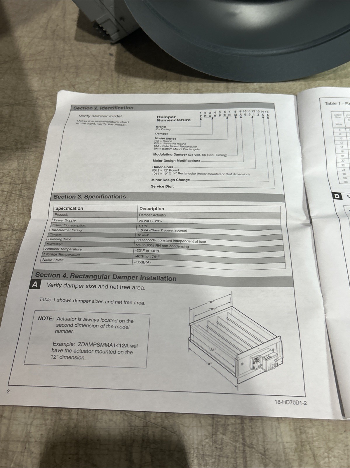 Trane ZDAMPRDMA0010AA 10″ Zone Damper | iO HVAC Controls