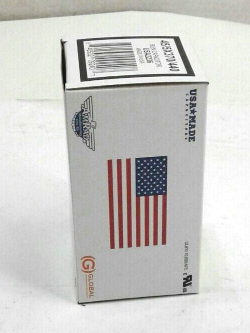 AmRad USA2236 CPT Round Motor Run Capacitor 45+5 MFD 370 or 440VAC 50-60Hz