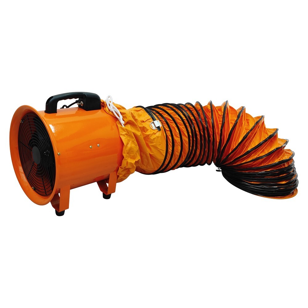 TECHTONGDA 12″ Electric Axial Fan Spray Booth Paint Fumes Blower 110V 77m³/min