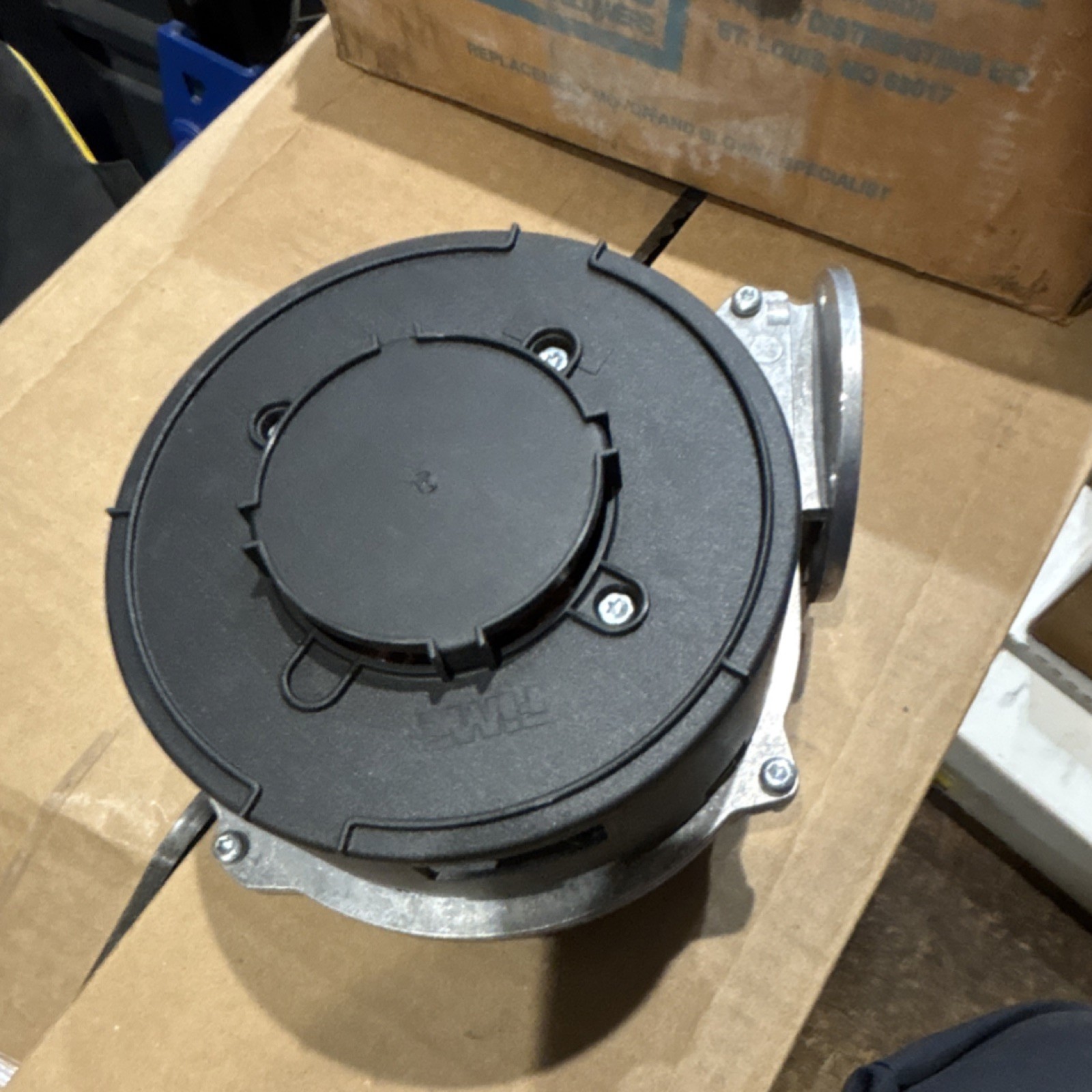 EMC FIME PX118 007 01 7500P-195 Combustion Blower Motor 120V 1 Phase Aluminum