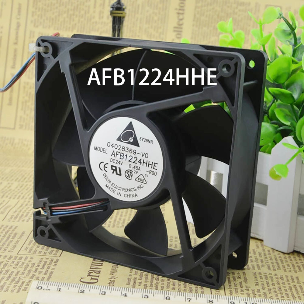 Delta 120*120*38mm AFB1224HHE – R00 24VDC 0.45A 3-wire CPU / Case cooling fan