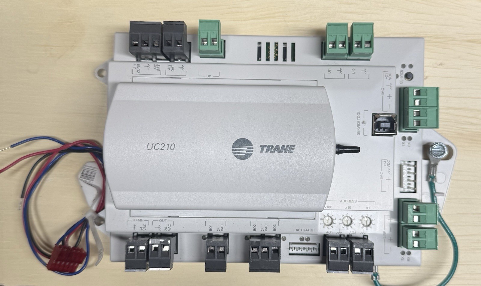 Trane UC210 Programmable BACNET MS/TP Controller