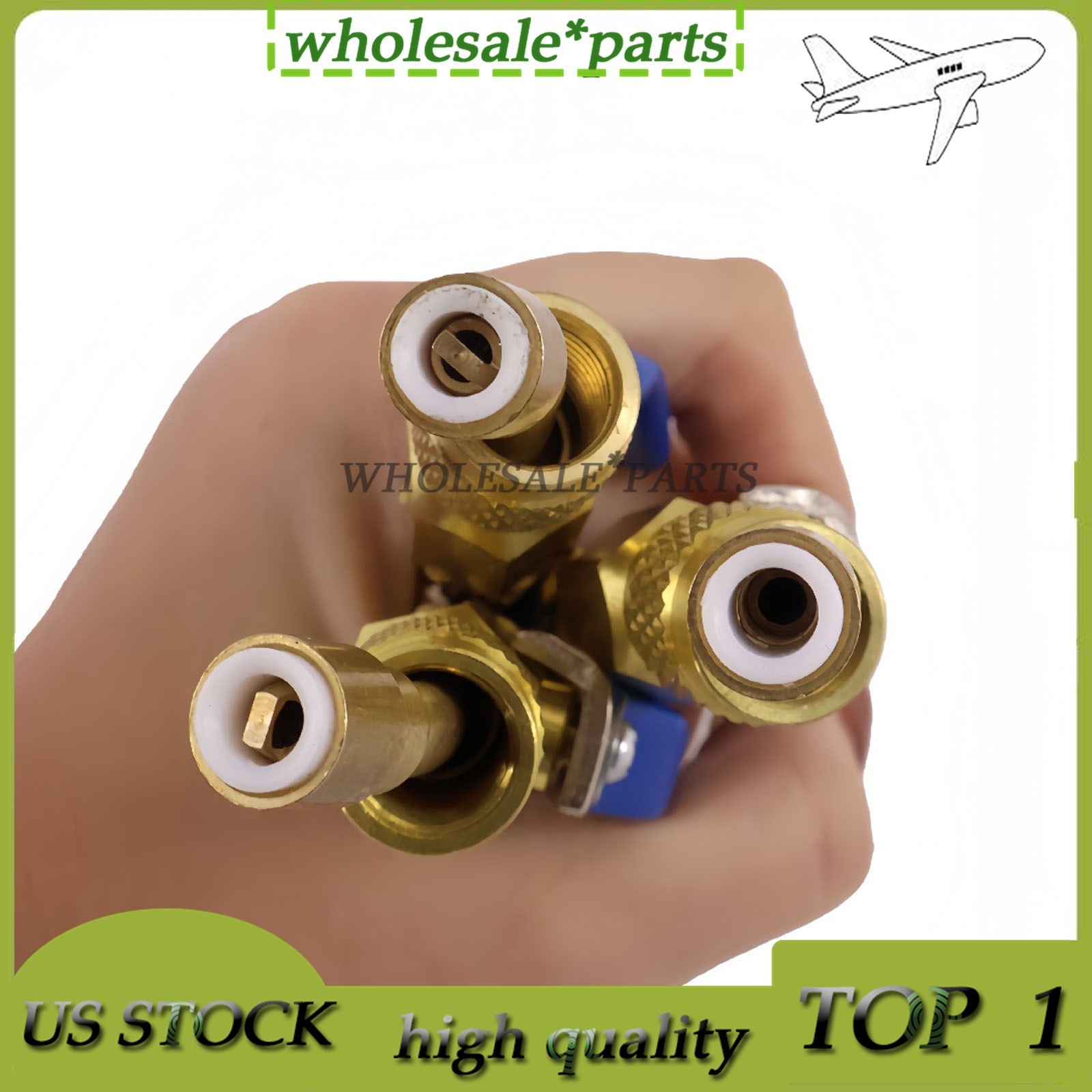 29986 3X Plus II 1/4″ Hose with Compact Ball Valve End Refrigerant Charging Hose