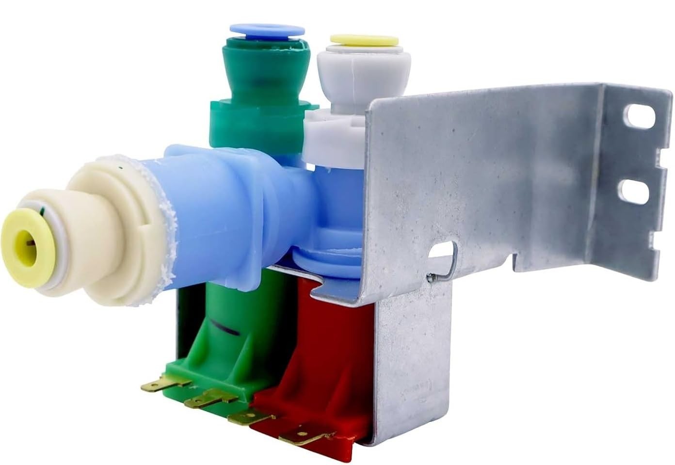 What’s Up? Refrigerator Water Inlet Valve Multicolor (Blue, Green, Red Ports)