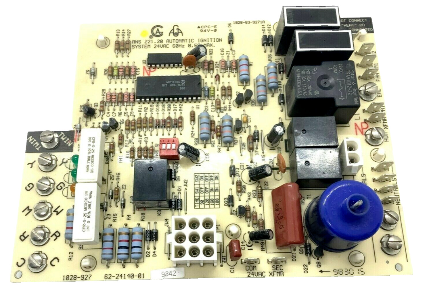62-24140-01 furnace control circuit board
