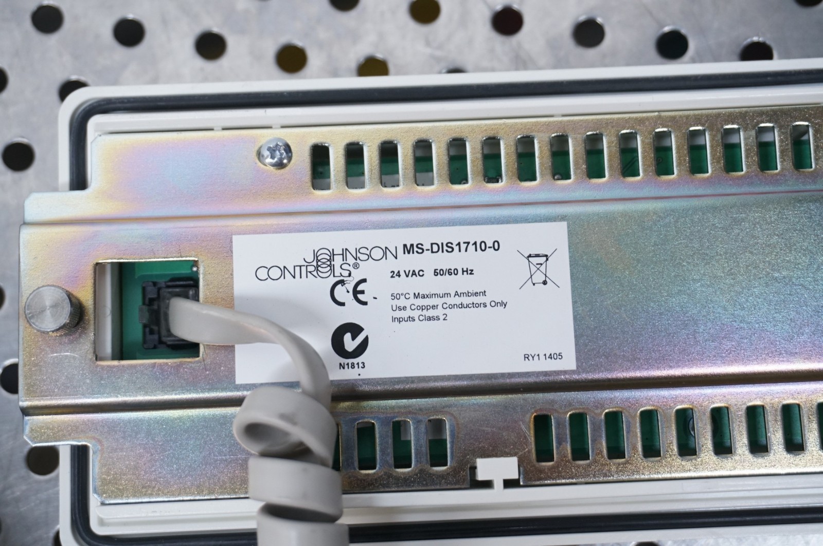 JOHNSON CONTROLS PCG2611 FX-PCG2611-0 Rev L PROGRAMMABLE CONTROLLER w/ display