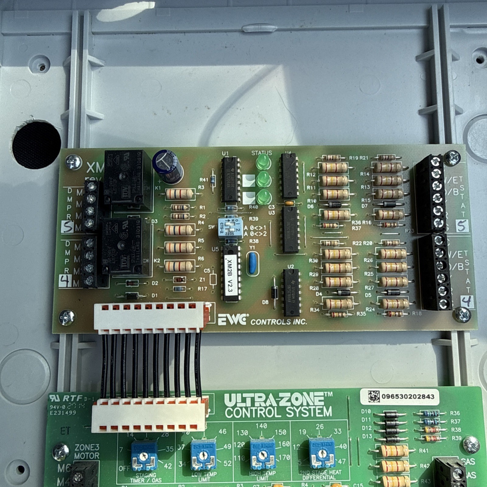 BMPLUS 3000 Control Panel, EWC 3 zone control board with XM2 module