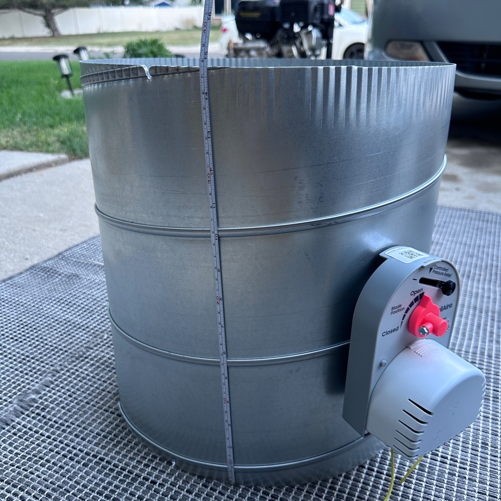 AprilAire 6614 14″ Motorized Round Damper FOR HVAC Zoning System