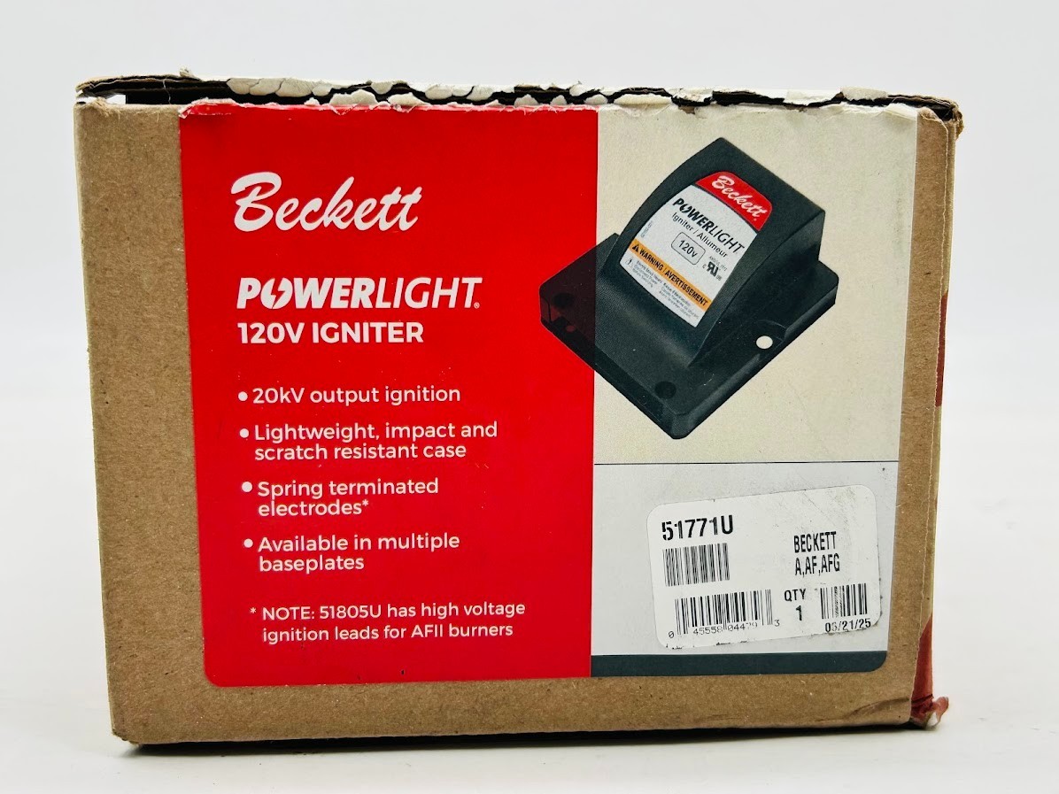 BECKETT Electronic Oil Igniter for A, AF, AFG, and NX Burners 51771U