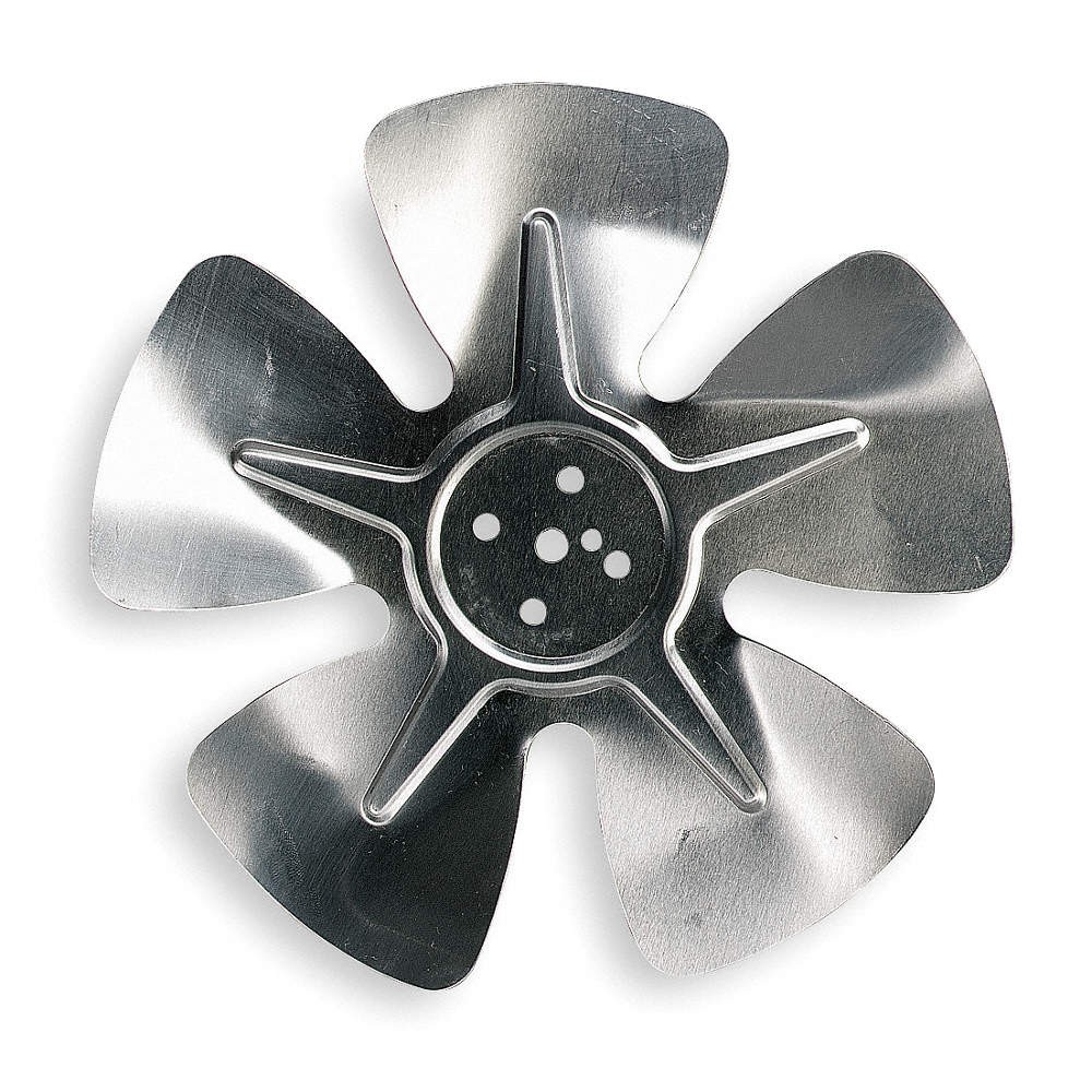 DAYTON 2MXY5 Propeller,Dia 6 In,Hub Less Bore Dia 2MXY5